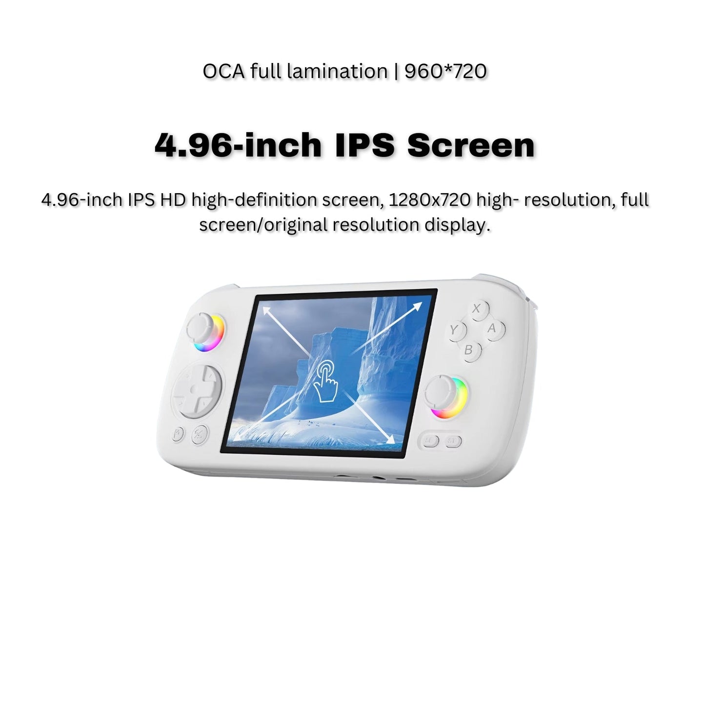 ANBERNIC RG406H RG 406H Handheld Game Console 4inch IPS Multi-touch Screen