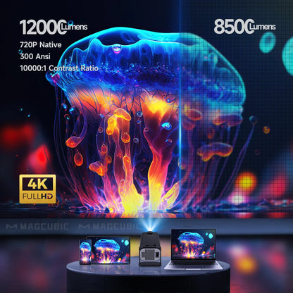Ultra-Compact 4K Mini Projector