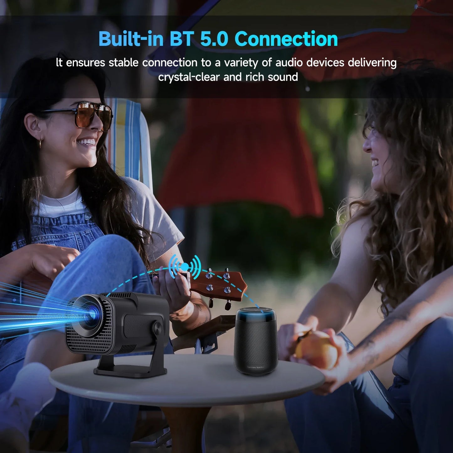 Ultra-Compact 4K Mini Projector
