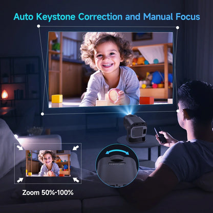 Ultra-Compact 4K Mini Projector